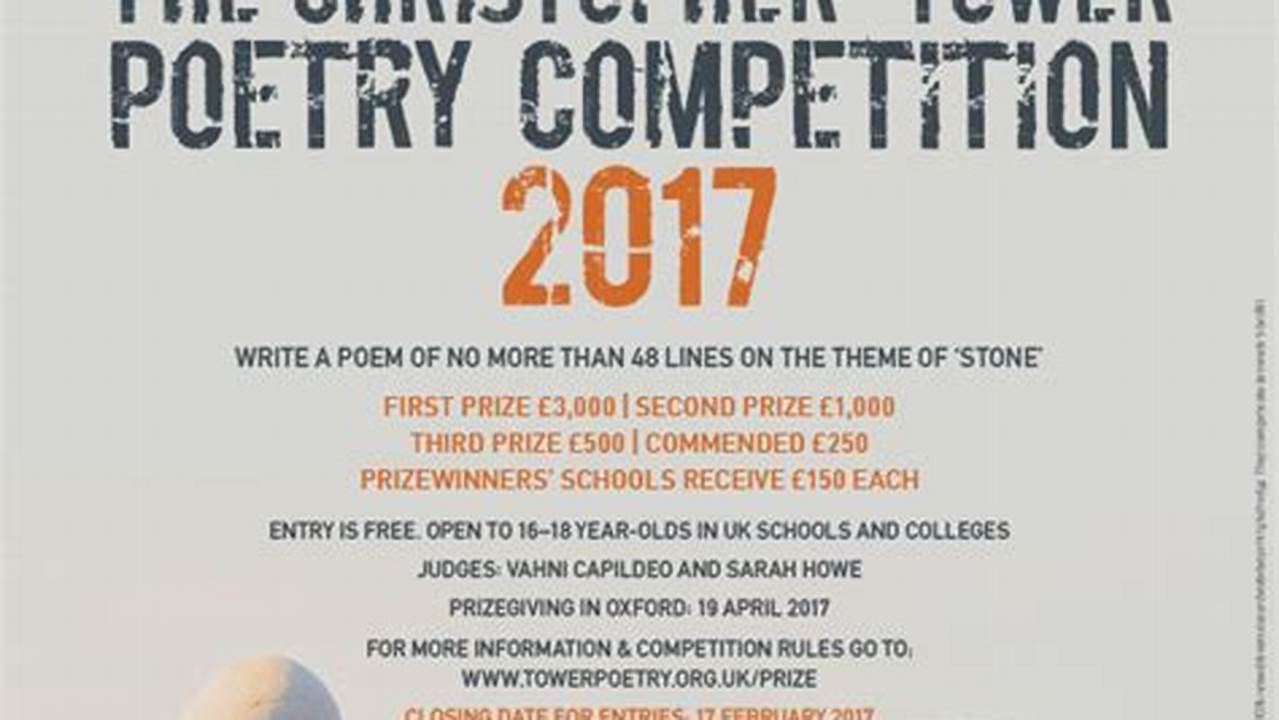 Christopher Tower Poetry Competition