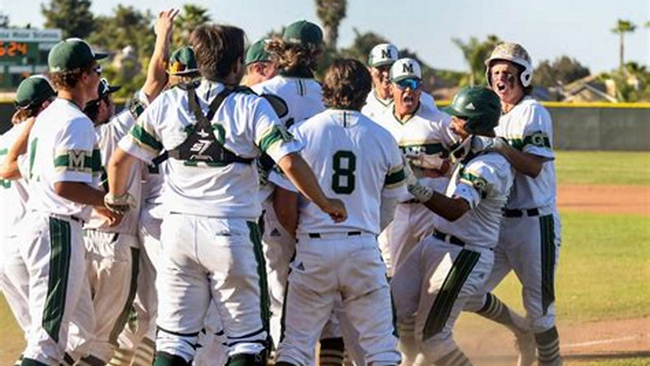 Cif Southern Section Baseball Playoffs 2024