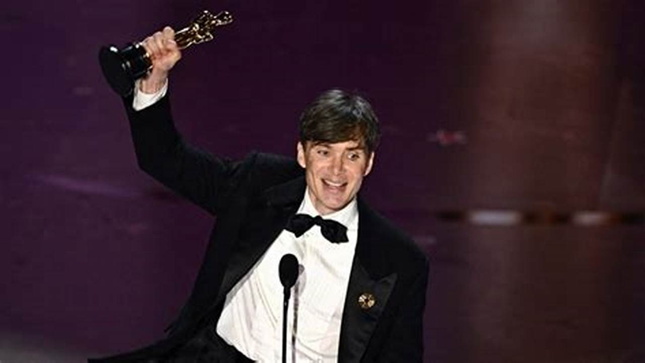 Cillian Murphy Accepts The Award For Best Actor In A Leading Role For &#039;Oppenheimer&#039; Onstage During The 96Th Annual Academy Awards, In Hollywood, Mar., 2024