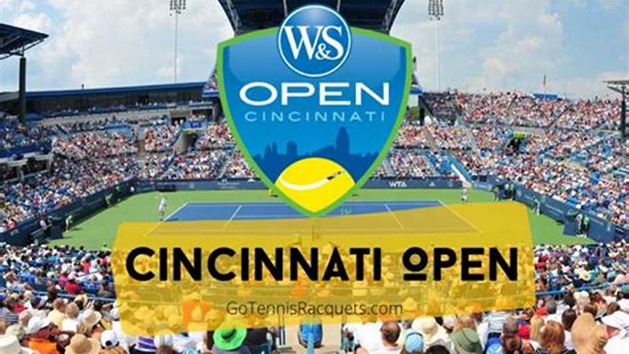Cincinnati Open Tennis 2024 Final