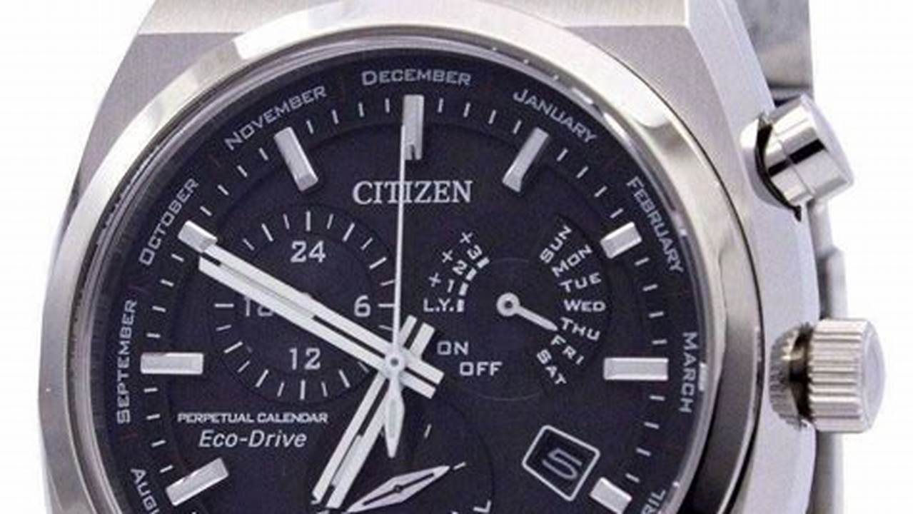 Citizen Eco-Drive Perpetual Calendar Gn-4w-S