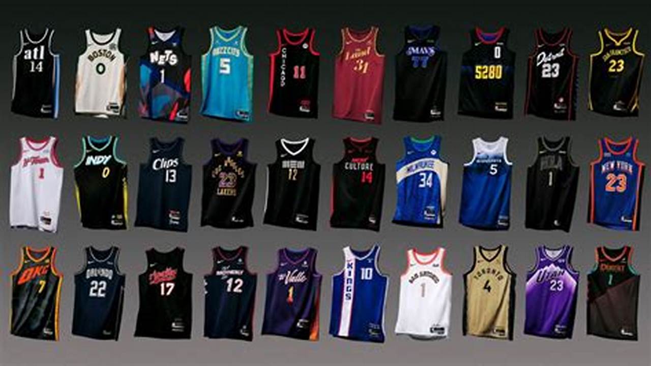 City Jerseys Nba 2024