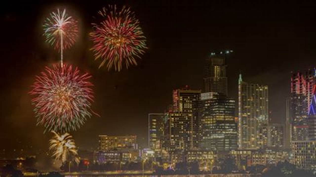 City Of Austin Fireworks 2024