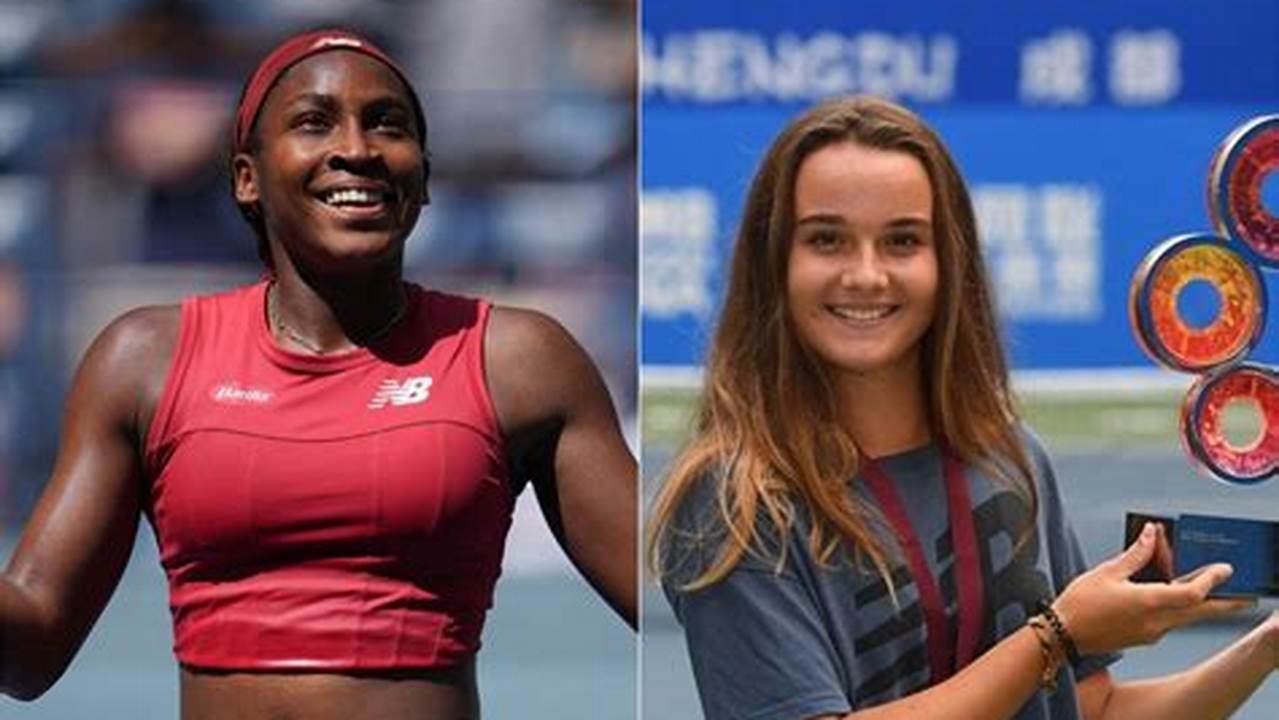 Clara Burel Gegen Coco Gauff., 2024