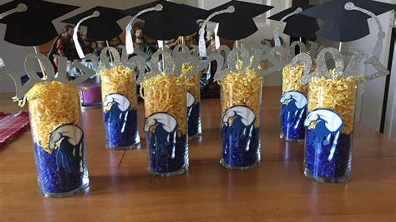 Class Of 2024 Table Decorations