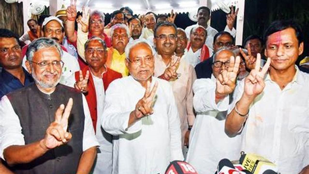 Clean Sweep By Nda In Bihar With 38 Seats, Oppn Likely To Settle At 2., 2024