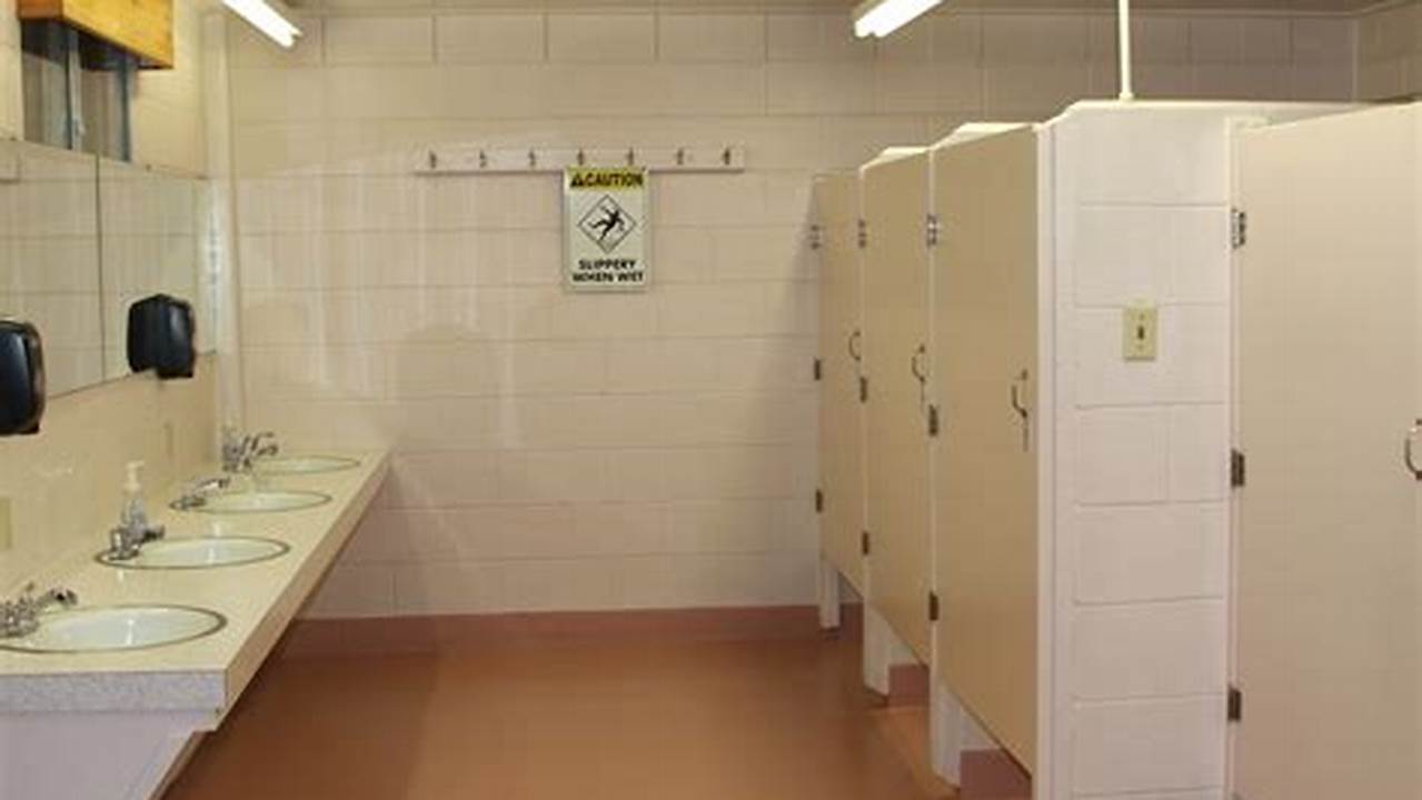 Clean Restrooms, Camping