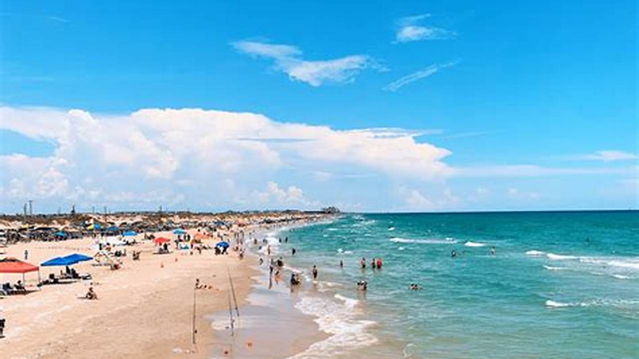 Cleanest Beach In Texas 2024