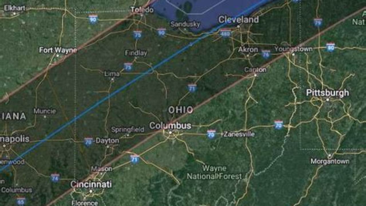 Cleveland Ohio Total Solar Eclipse
