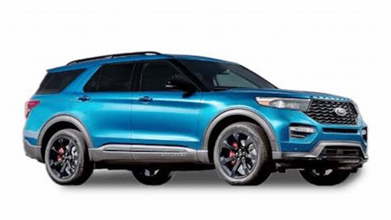 Click Here To Compare Model Details Of The Ford Explorer 2024 Including Base, Xlt, Limited And St., 2024