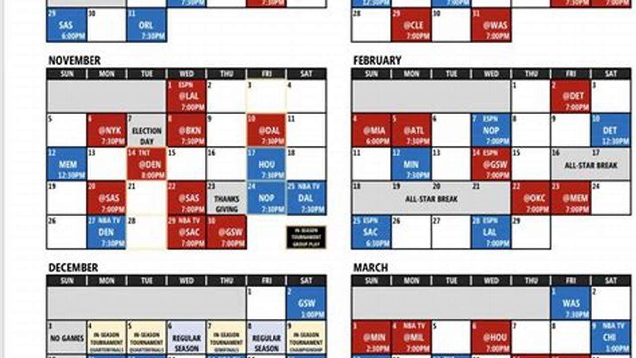 Clippers Game Schedule 2024