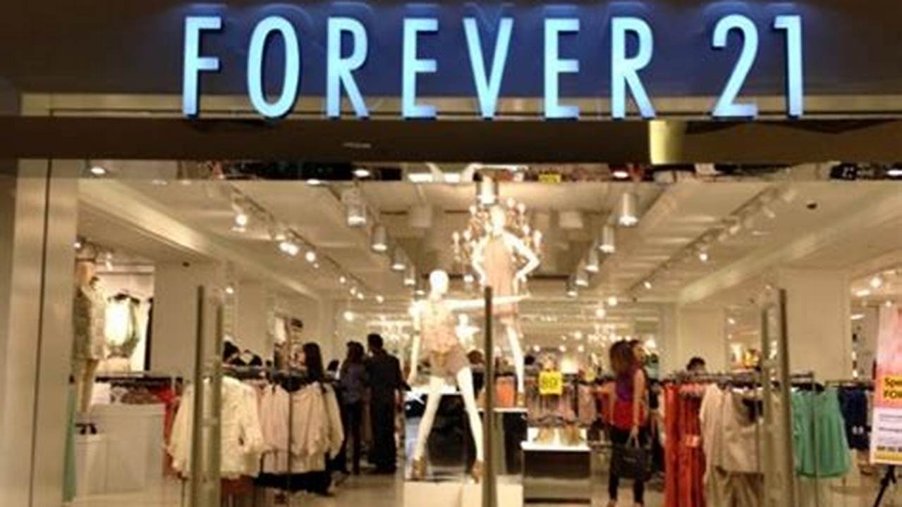 Closest Forever 21 Near Me Open Now