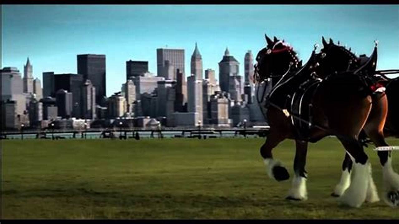 Clydesdale Super Bowl Ad 2024