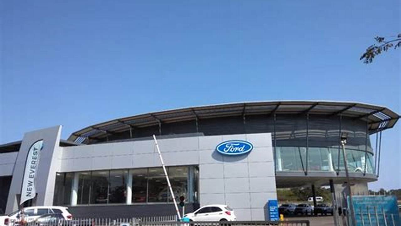 Cmh Kempster Ford Umhlanga New Mount Edgecombe North, Mount Edgecombe Km From You?, 2024