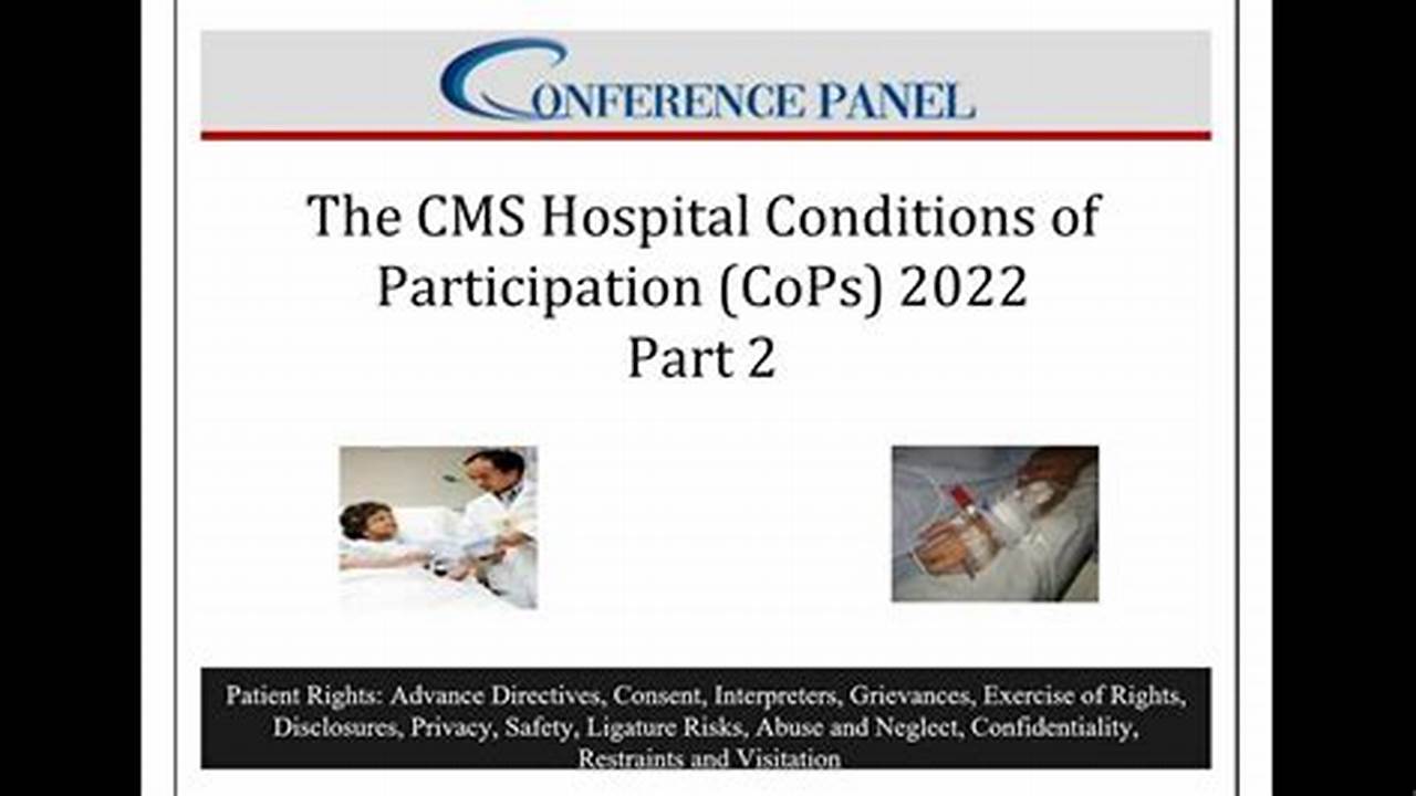 Cms Conditions Of Participation 2024 Hospital
