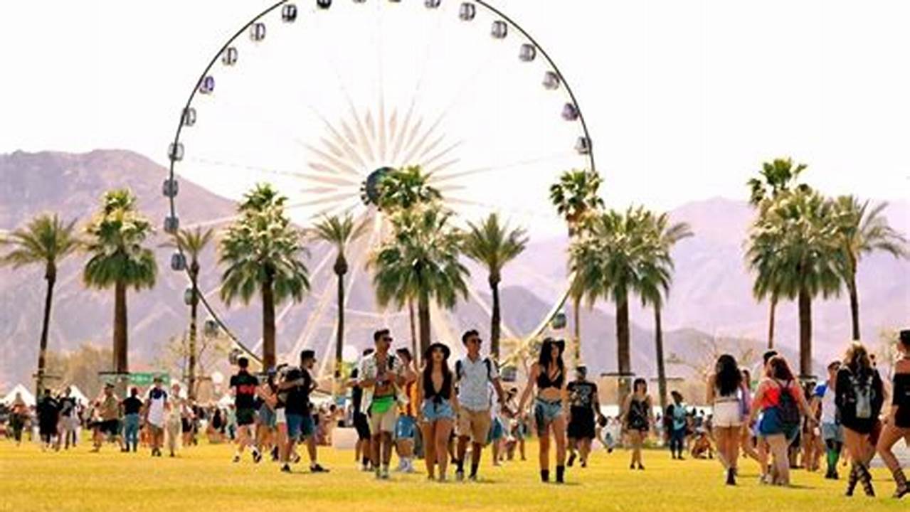 Coachella Ist Ein Genreübergreifendes Festival, Das Vom 12.04.2024 Bis 14.04.2024 In Indio In Der Nähe Von Palm Springs Und Los Angeles (Usa) Stattfindet., 2024