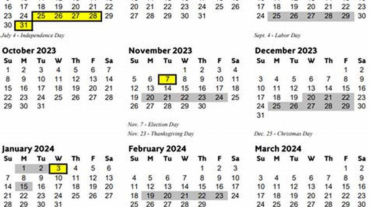 Cobb County School Calendar 2024-24