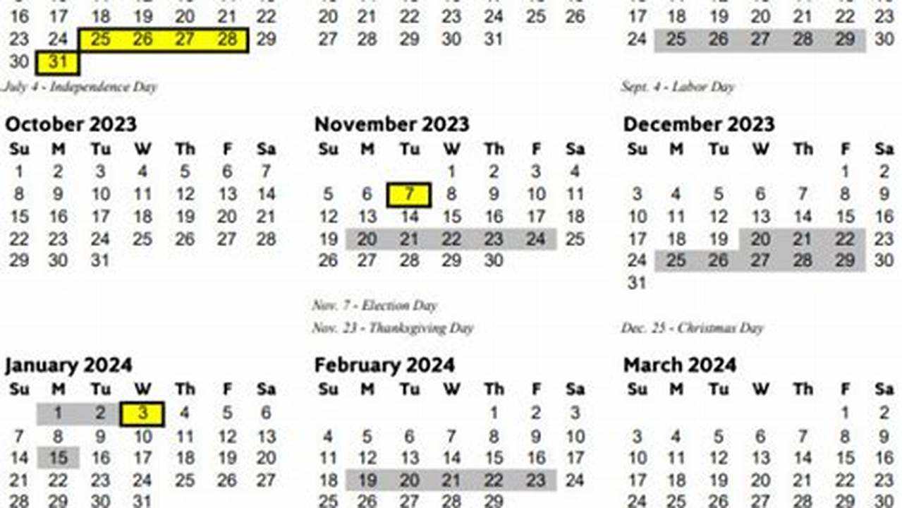 Cobb County School District Calendar 2024-24
