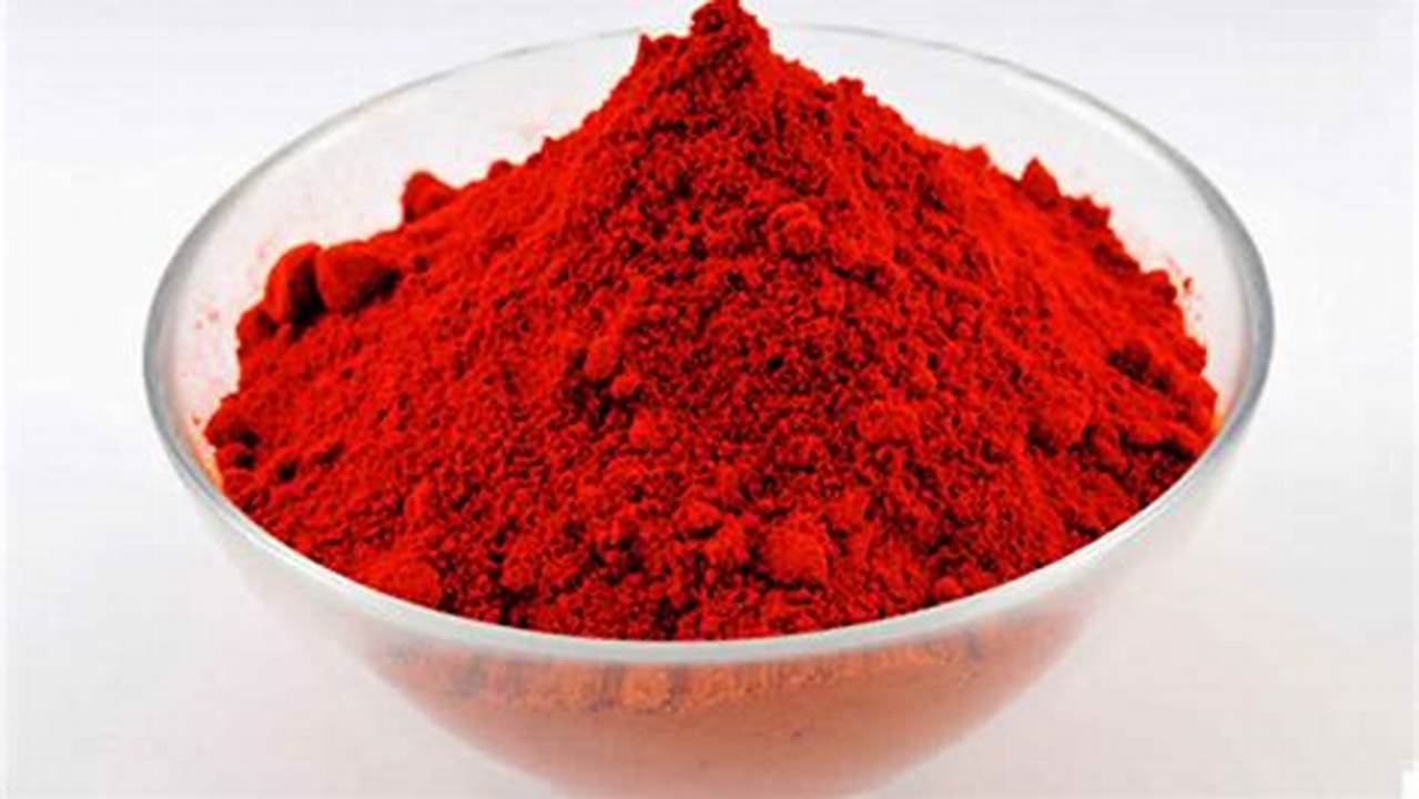 Cochineal Extract Food List 2024