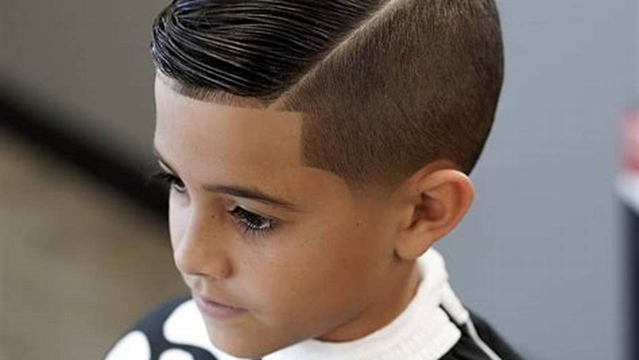 Cocok Untuk Berbagai Jenis Rambut, Anak Laki-laki