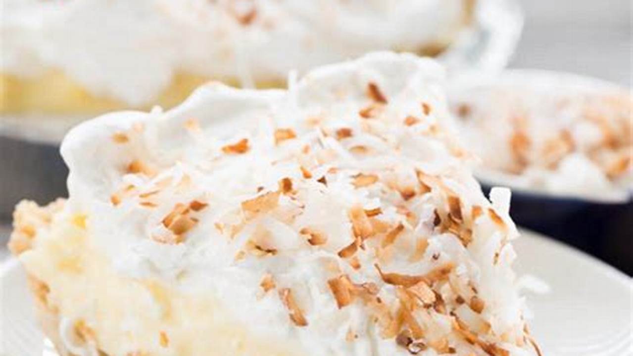 Coconut Creaminess, Recipes