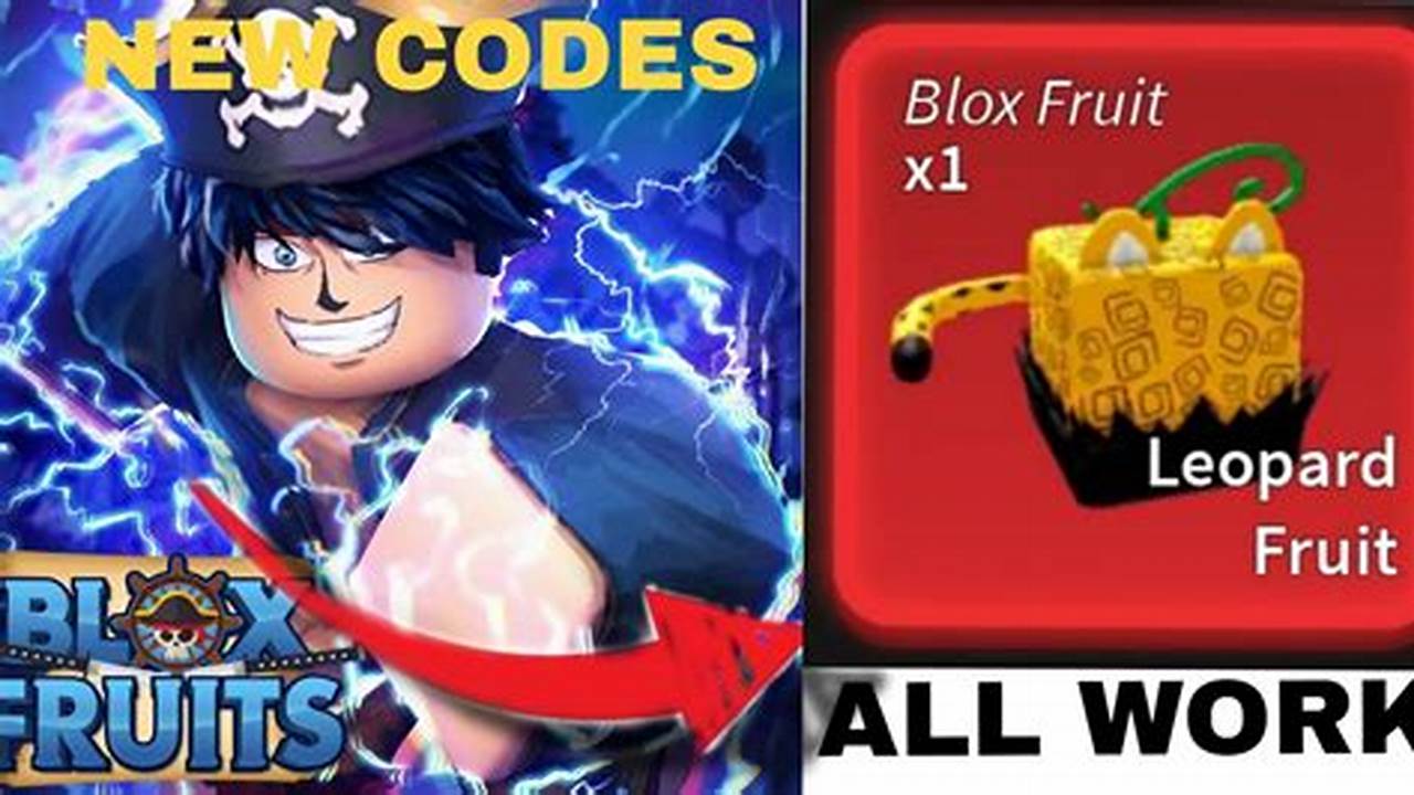 Code Blox Fruit 2024 Free Fruit
