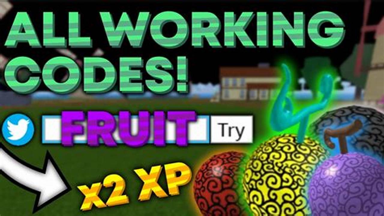 Codes For Blox Fruits 2024 December