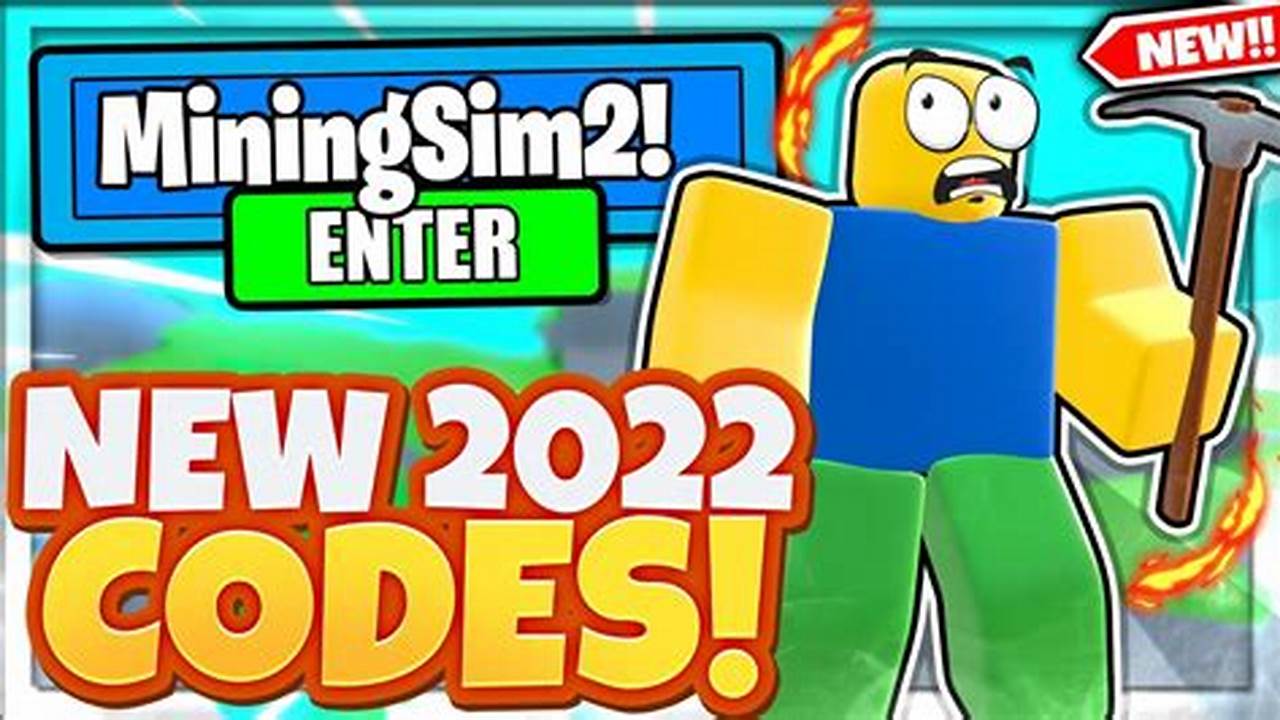 Codes For Mining Simulator 2 2024