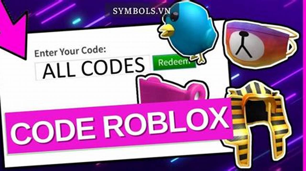 Codes On Roblox 2024