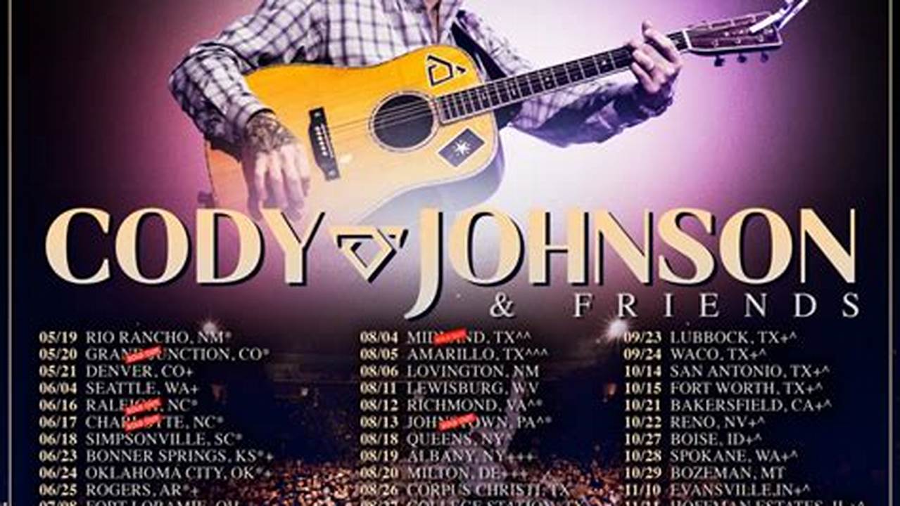 Cody Johnson Tour Setlist 2024