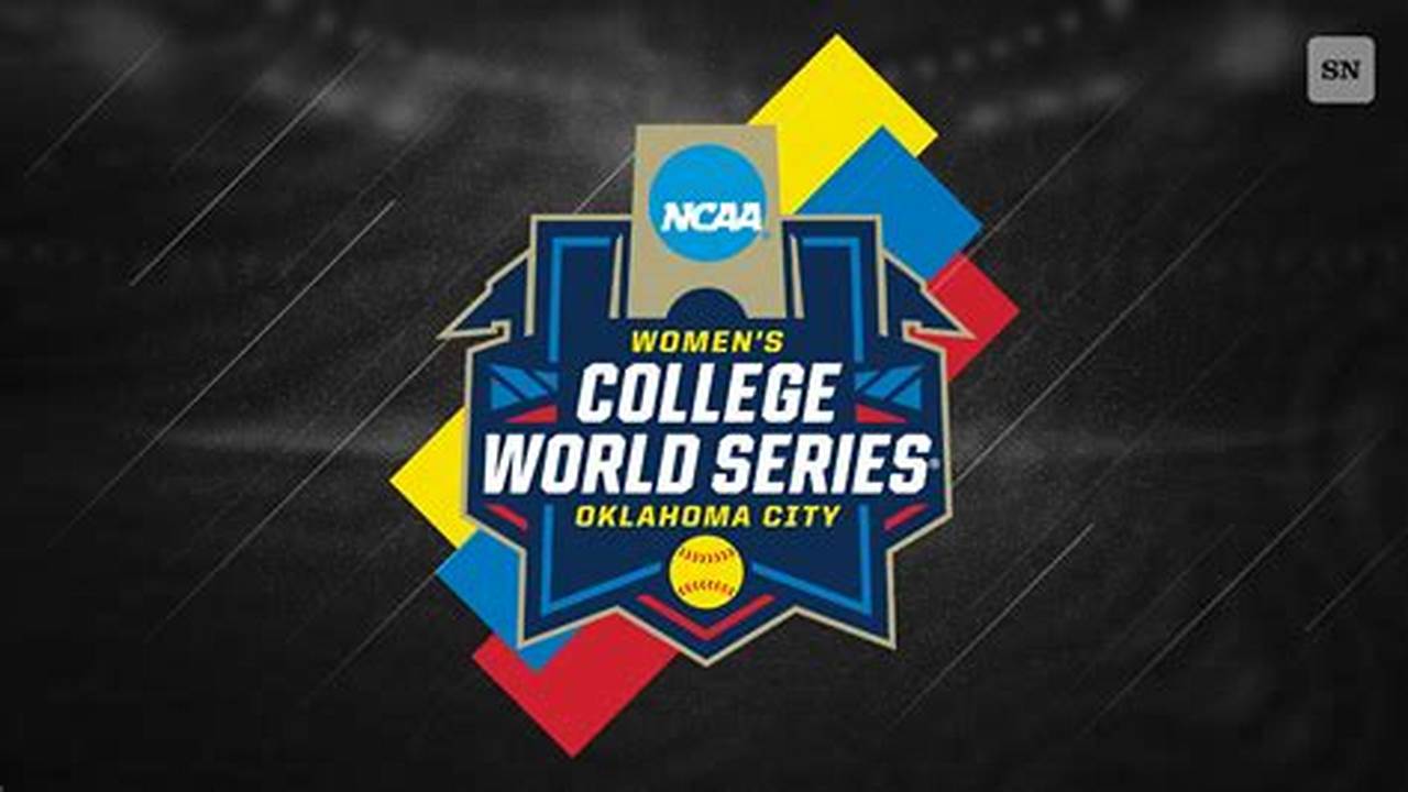 College Softball World Series Schedule 2024