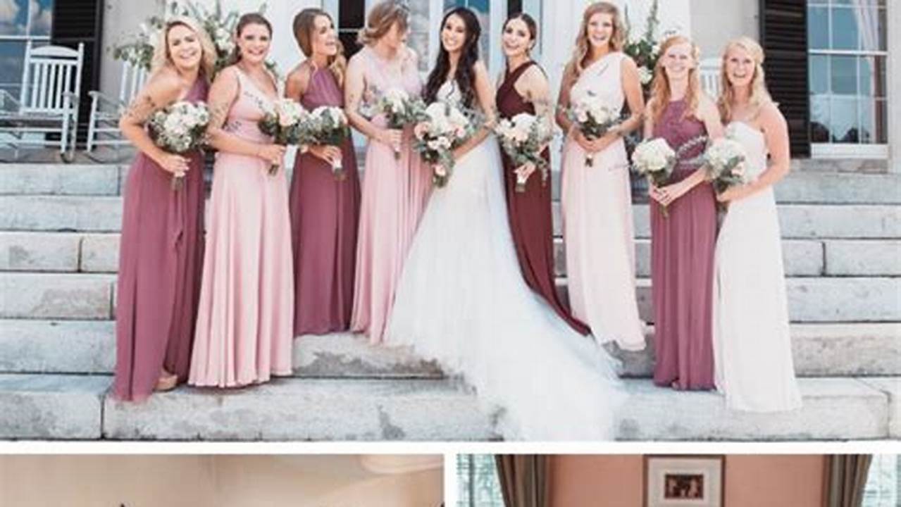 Color Palette, Burgundy And Cream Wedding