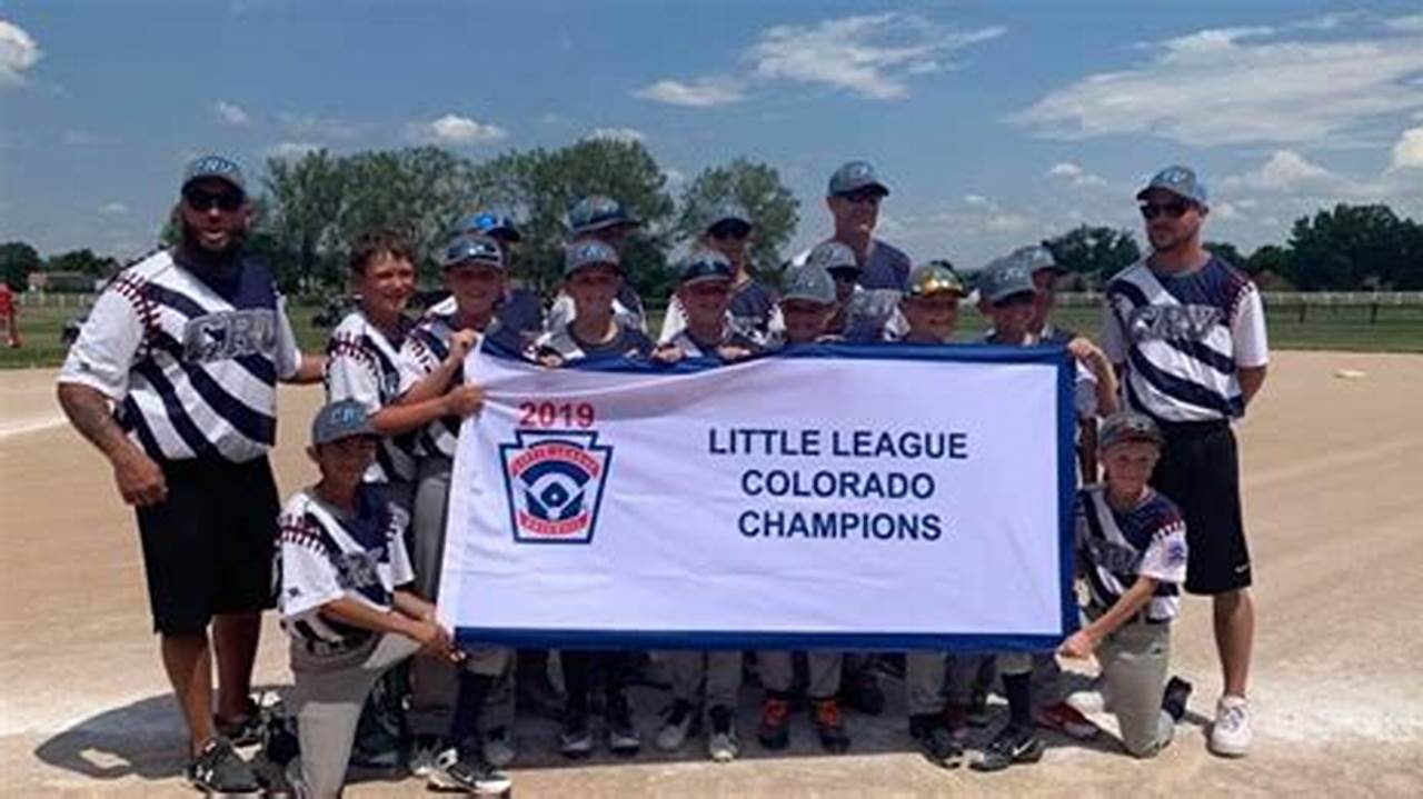 Colorado Little League State Tournament 2024