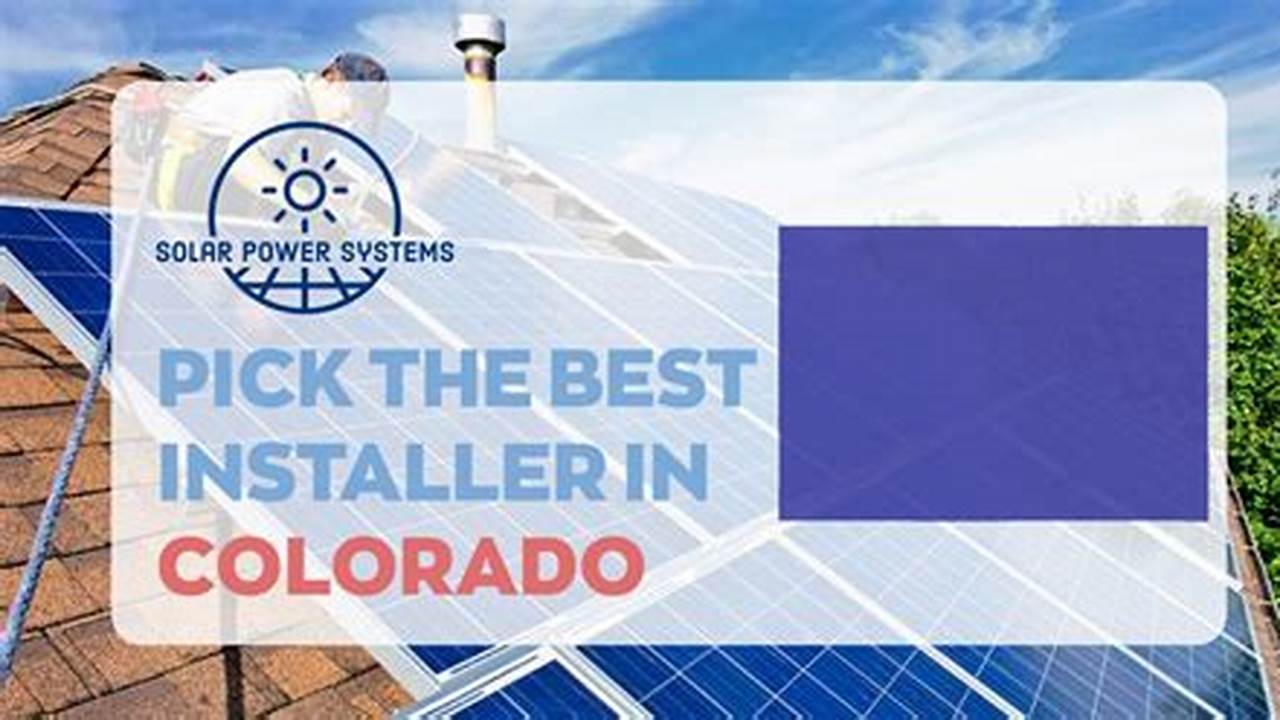 Colorado Solar Incentives 2024