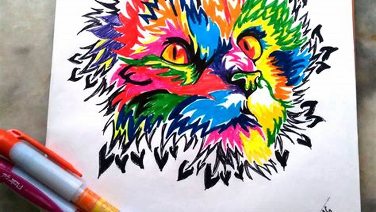 Colorful Pen Art: A Journey of Creativity and Expression