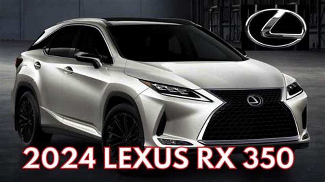 Colors Of 2024 Lexus Rx 350