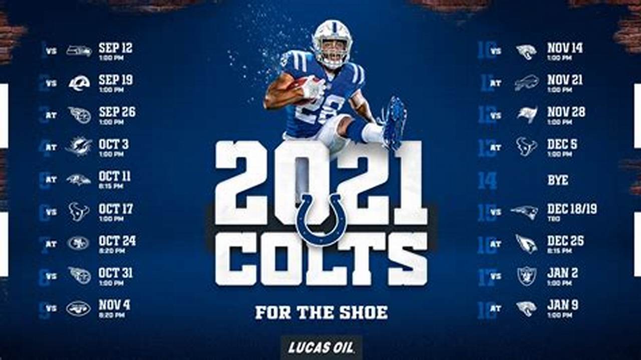 Colts Preseason Schedule 2024