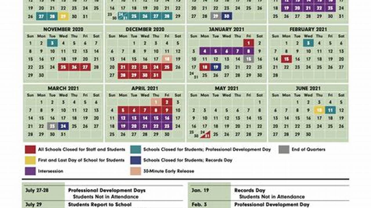 Columbus City Schools Academic Calendar