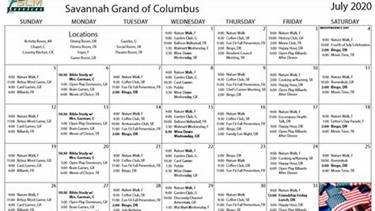 Columbus Georgia Calendar Of Events