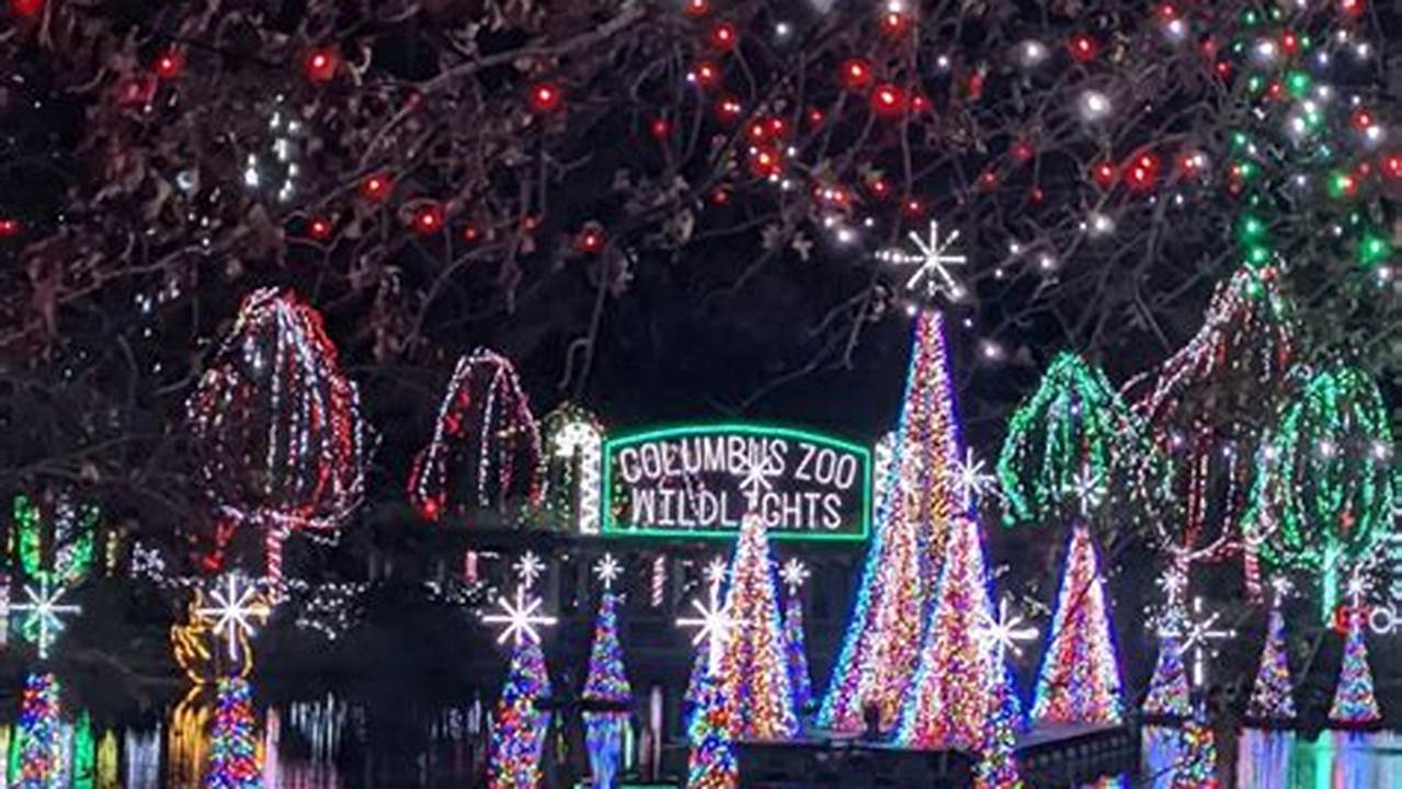 Columbus Zoo Christmas Lights 2024