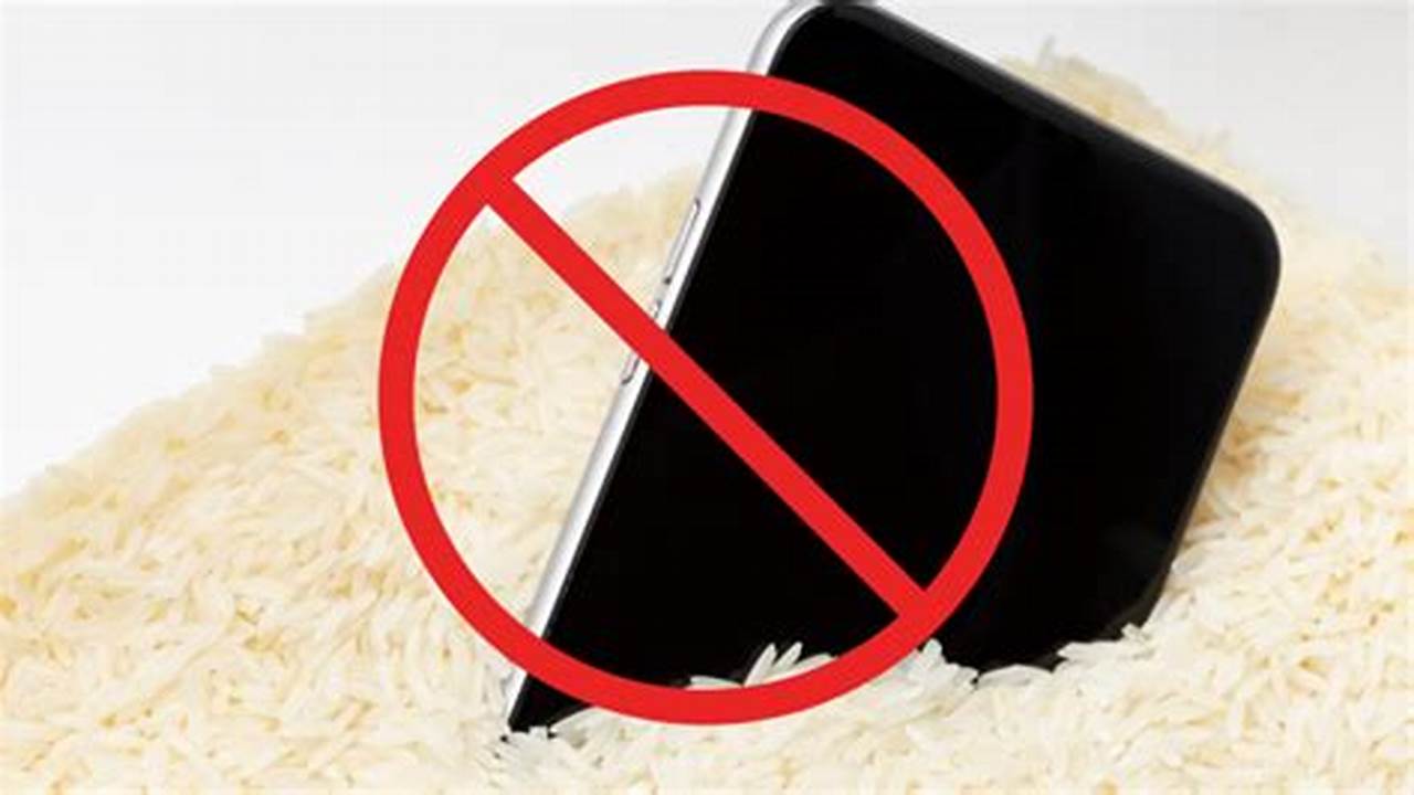 Combien De Temps Laisser Son Téléphone Dans Le Riz