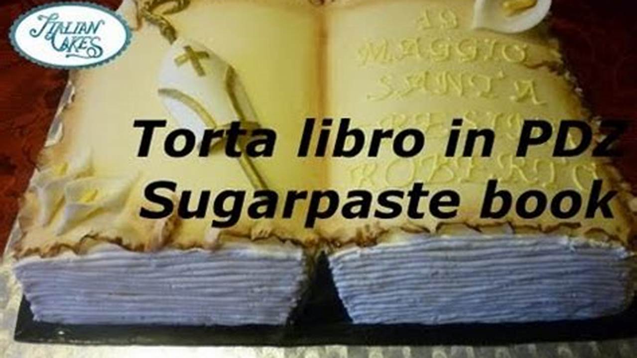 Come Fare Una Torta A Forma Di Libro