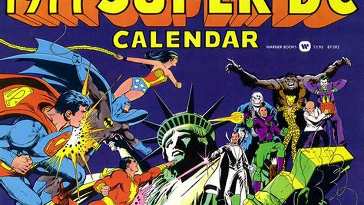 Comic Movie Calendar