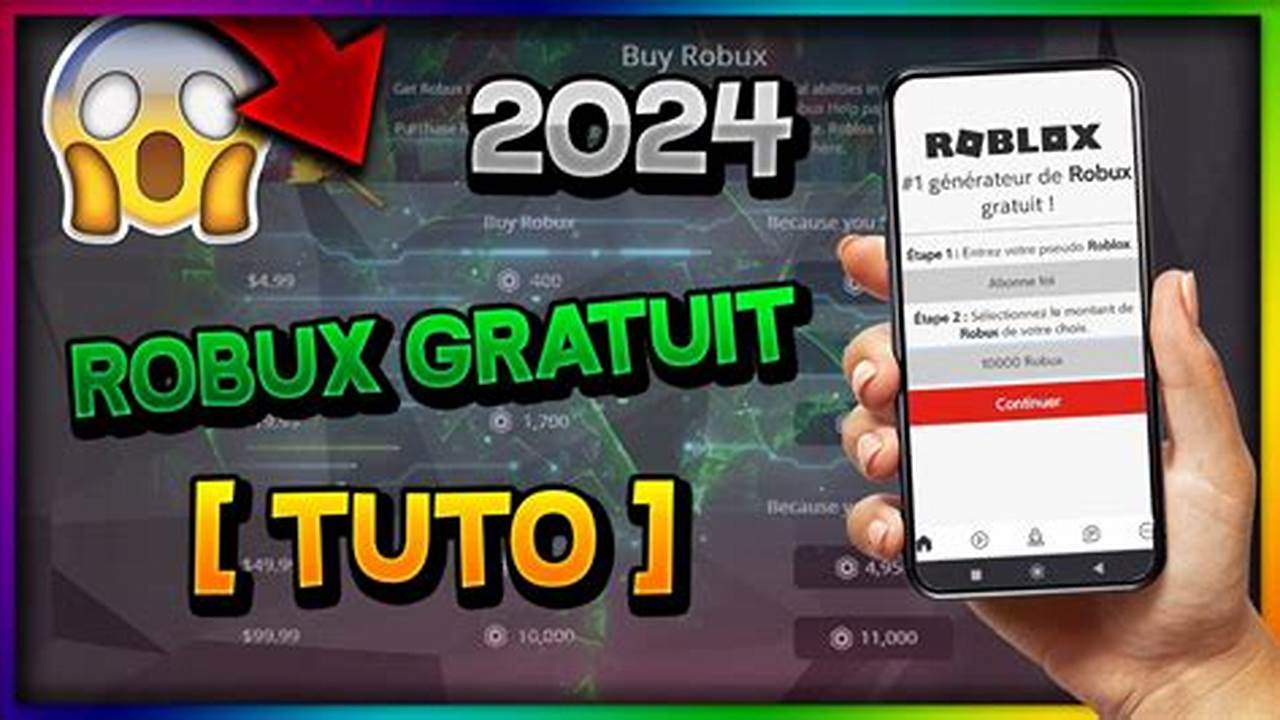 Comment Avoir Des Robux Gratuit Sur Roblox Sur Téléphone