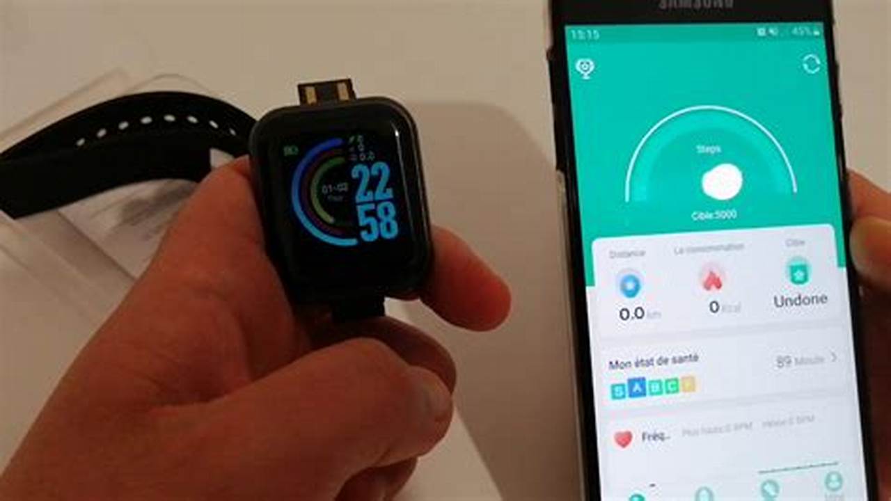 Comment Connecter La Montre Smart Watch Au Téléphone