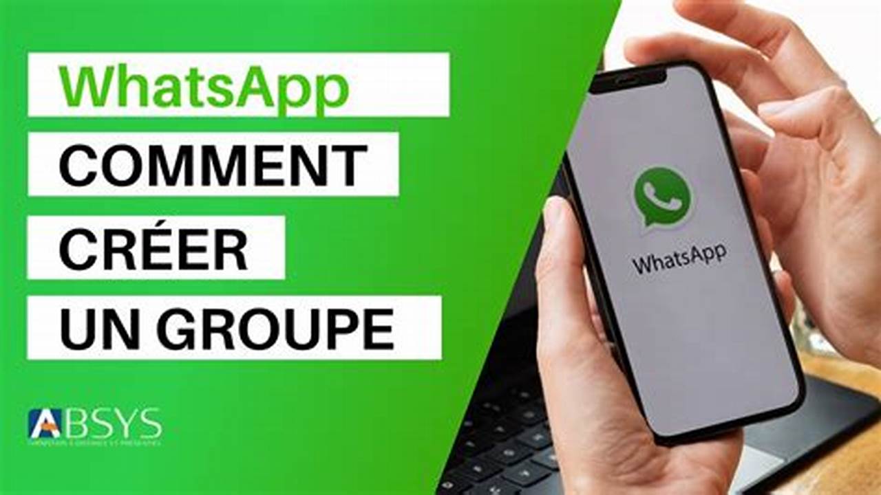 Comment Créer Un Groupe Whatsapp Avec Des Numéros De Téléphone