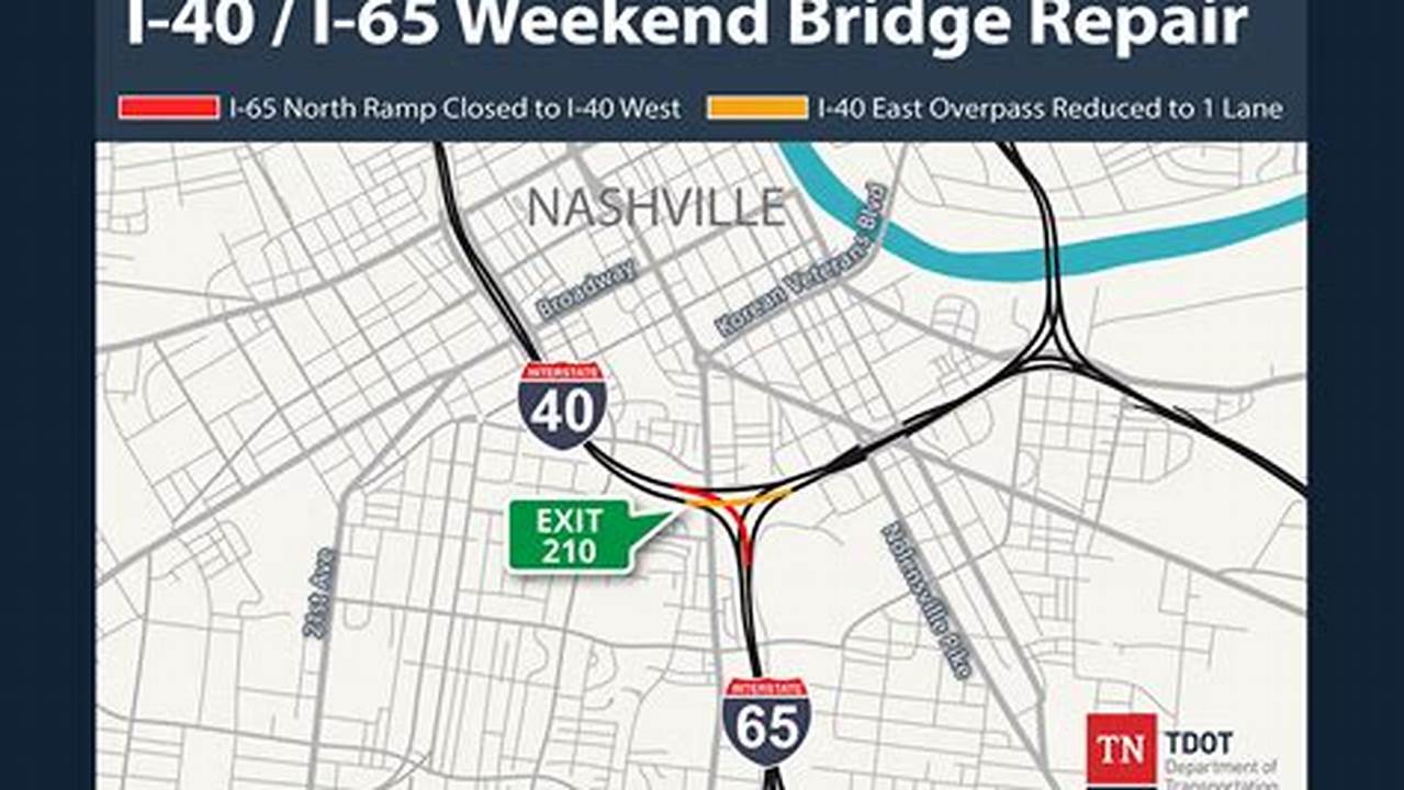 Commuters Will Face A Series Of Closures On A Key Downtown Bridge Over The Next Few Weekends As The Tennessee Department Of Transportation (Tdot) Embarks On., 2024