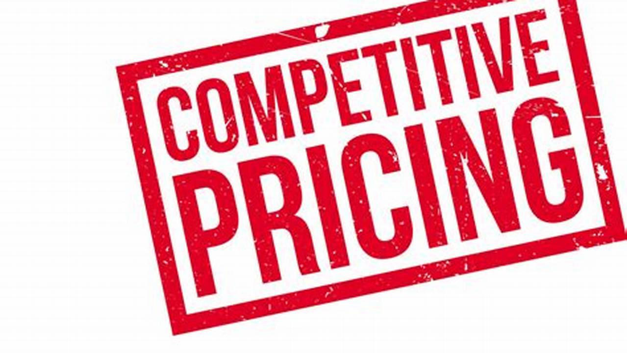 Competitive Pricing, News