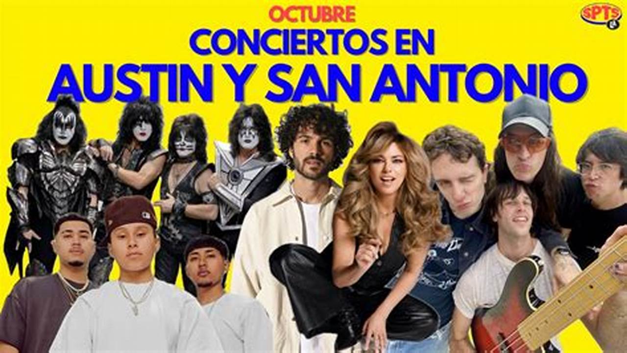 Conciertos San Antonio 2024