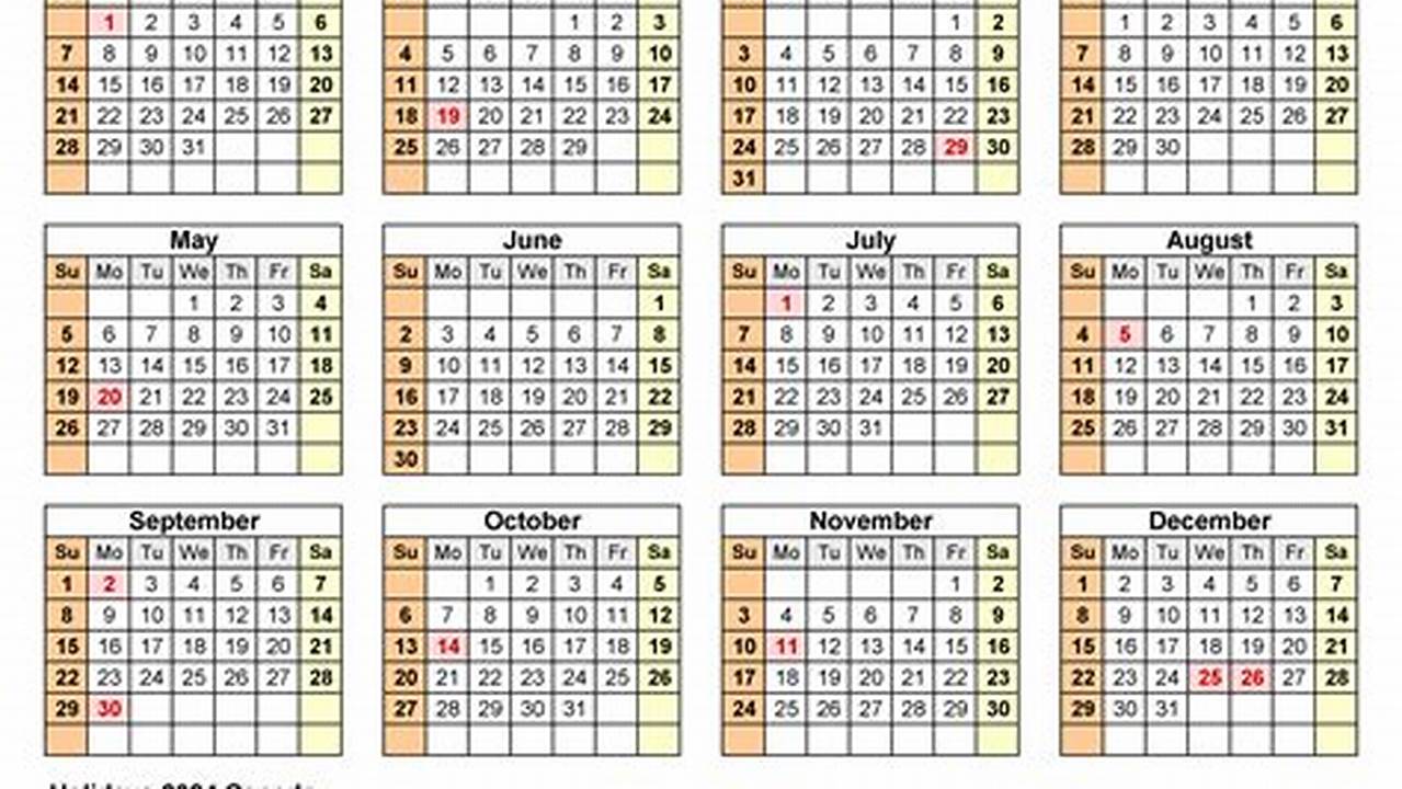 Concordia 2024 Calendar Week